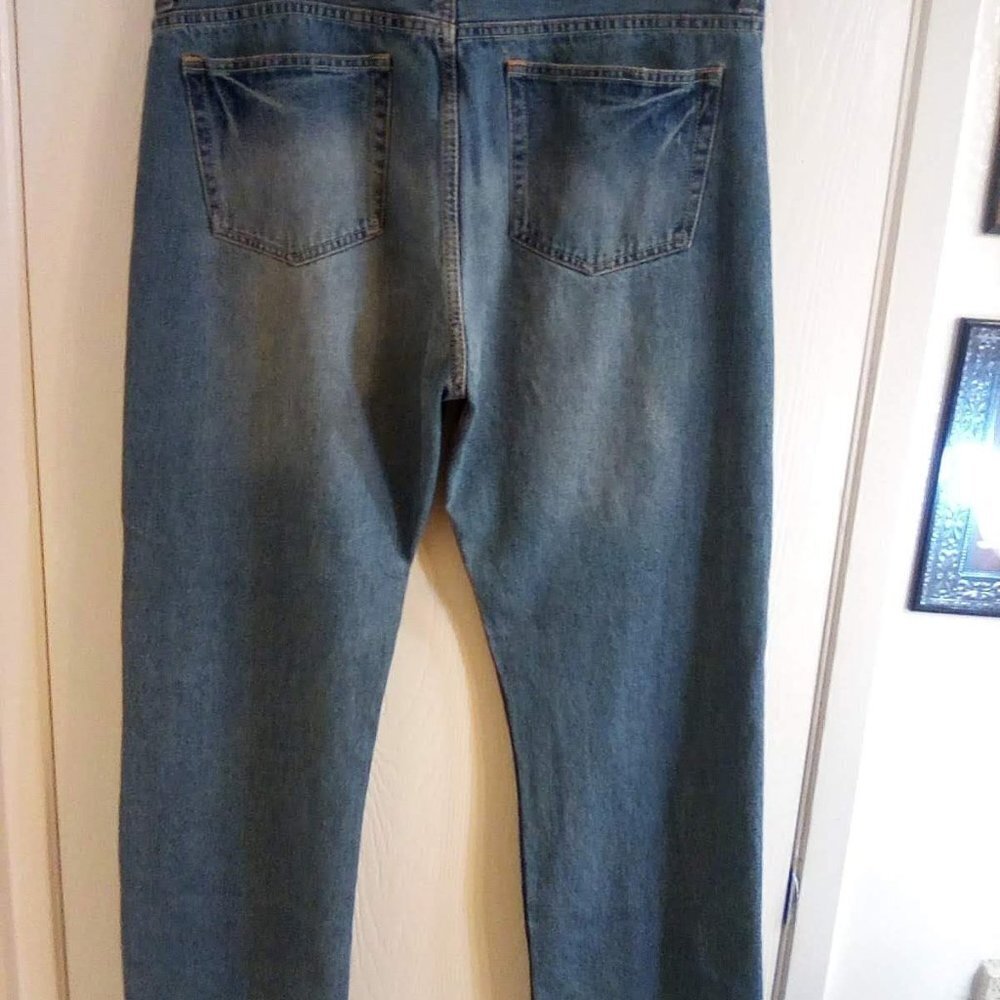 Men's FADED GLORY AUTHENTIC DENIM JEANS - Picture 5 of 12